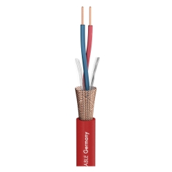 SOMMER CABLE Club Series MKII; 2 x 0,34 mm2; PVC O 6,50 mm; czerwony